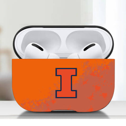 Illinois Fighting Illini NCAA Airpods Pro Case Cover 2pcs