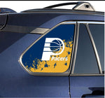 Indiana Pacers NBA Rear Side Quarter Window Vinyl Decal Stickers Fits Toyota Rav4