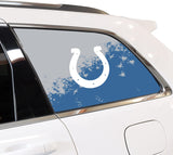 Indianapolis Colts NFL Rear Side Quarter Window Vinyl Decal Stickers Fits Jeep Grand