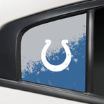 Indianapolis Colts NFL Rear Side Quarter Window Vinyl Decal Stickers Fits Dodge Charger