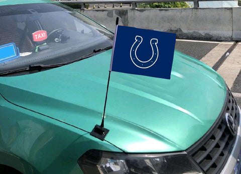 Indianapolis Colts NFL Car Hood Flag