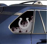 Indianapolis Colts NFL Rear Side Quarter Window Vinyl Decal Stickers Fits Toyota Rav4