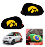 Iowa Hawkeyes NCAAB Car rear view mirror cover-View Elastic