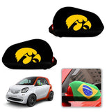 Iowa Hawkeyes NCAAB Car rear view mirror cover-View Elastic