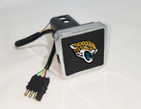 Jacksonville Jaguars NFL Hitch Cover LED Brake Light for Trailer