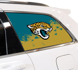 Jacksonville Jaguars NFL Rear Side Quarter Window Vinyl Decal Stickers Fits Jeep Grand