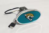 Jacksonville Jaguars NFL Hitch Cover LED Brake Light for Trailer