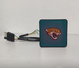 Jacksonville Jaguars NFL Hitch Cover LED Brake Light for Trailer