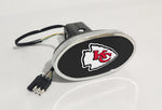 Kansas City Chiefs NFL Hitch Cover LED Brake Light for Trailer