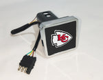 Kansas City Chiefs NFL Hitch Cover LED Brake Light for Trailer