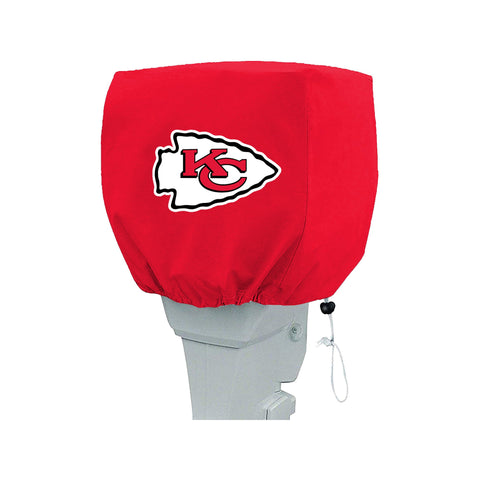 Kansas City Chiefs NFL Outboard Motor Cover Boat Engine Covers