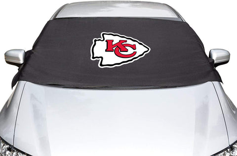 Kansas City Chiefs NFL Car SUV Front Windshield Sun Snow Cover