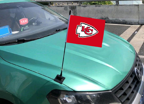 Kansas City Chiefs NFL Car Hood Flag