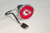 Kansas City Chiefs NFL Hitch Cover LED Brake Light for Trailer