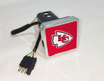 Kansas City Chiefs NFL Hitch Cover LED Brake Light for Trailer