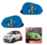 Kansas City Roos NCAAB Car rear view mirror cover-View Elastic