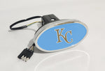 Kansas City Royals MLB Hitch Cover LED Brake Light for Trailer