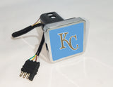 Kansas City Royals MLB Hitch Cover LED Brake Light for Trailer