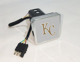 Kansas City Royals MLB Hitch Cover LED Brake Light for Trailer