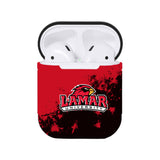 Lamar Cardinals NCAA Airpods Case Cover 2pcs