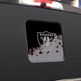 Las Vegas Raiders NFL Rear Back Middle Window Vinyl Decal Stickers Fits Dodge Ram GMC Chevy Tacoma Ford