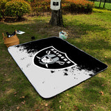 Las Vegas Raiders NFL Picnic Blanket Mat Beach Outdoor Waterproof