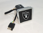 Las Vegas Raiders NFL Hitch Cover LED Brake Light for Trailer