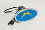 Los Angeles Chargers NFL Hitch Cover LED Brake Light for Trailer