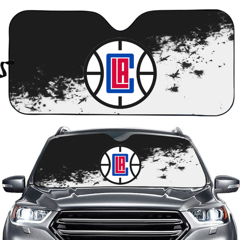 Los Angeles Clippers NBA Car Windshield Sun Shade Universal Fit Sunshade