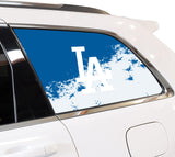 Los Angeles Dodgers MLB Rear Side Quarter Window Vinyl Decal Stickers Fits Jeep Grand