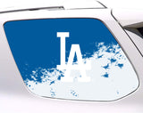 Los Angeles Dodgers MLB Rear Side Quarter Window Vinyl Decal Stickers Fits Toyota 4Runner