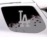 Los Angeles Dodgers MLB Rear Side Quarter Window Vinyl Decal Stickers Fits Toyota 4Runner