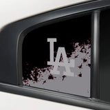 Los Angeles Dodgers MLB Rear Side Quarter Window Vinyl Decal Stickers Fits Dodge Charger