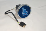 Los Angeles Dodgers MLB Hitch Cover LED Brake Light for Trailer