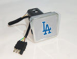 Los Angeles Dodgers MLB Hitch Cover LED Brake Light for Trailer