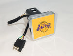 Los Angeles Lakers NBA Hitch Cover LED Brake Light for Trailer