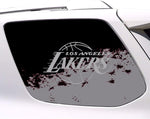 Los Angeles Lakers NBA Rear Side Quarter Window Vinyl Decal Stickers Fits Toyota 4Runner