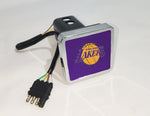 Los Angeles Lakers NBA Hitch Cover LED Brake Light for Trailer