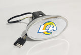 Los Angeles Rams NFL Hitch Cover LED Brake Light for Trailer