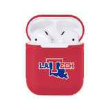 Louisiana Tech Bulldogs NCAA Airpods Case Cover 2pcs