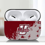 Massachusetts Minutemen NCAA Airpods Pro Case Cover 2pcs