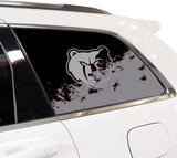 Memphis Grizzlies NBA Rear Side Quarter Window Vinyl Decal Stickers Fits Jeep Grand