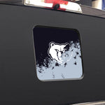 Memphis Grizzlies NBA Rear Back Middle Window Vinyl Decal Stickers Fits Dodge Ram GMC Chevy Tacoma Ford