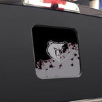 Memphis Grizzlies NBA Rear Back Middle Window Vinyl Decal Stickers Fits Dodge Ram GMC Chevy Tacoma Ford