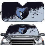 Memphis Grizzlies NBA Car Windshield Sun Shade Universal Fit Sunshade