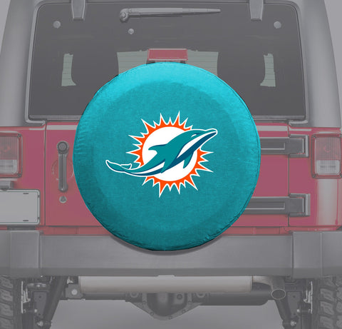 Miami Dolphins NFL Spare Tire Cover