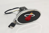 Miami Heat NBA Hitch Cover LED Brake Light for Trailer