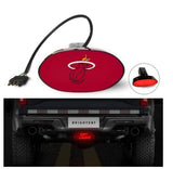 Miami Heat NBA Hitch Cover LED Brake Light for Trailer