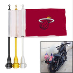 Miami Heat NBA Motocycle Rack Pole Flag