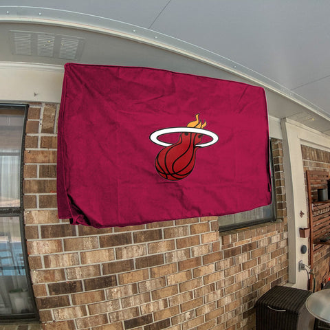 Miami Heat NBA Outdoor Heavy Duty TV Television Cover Protector